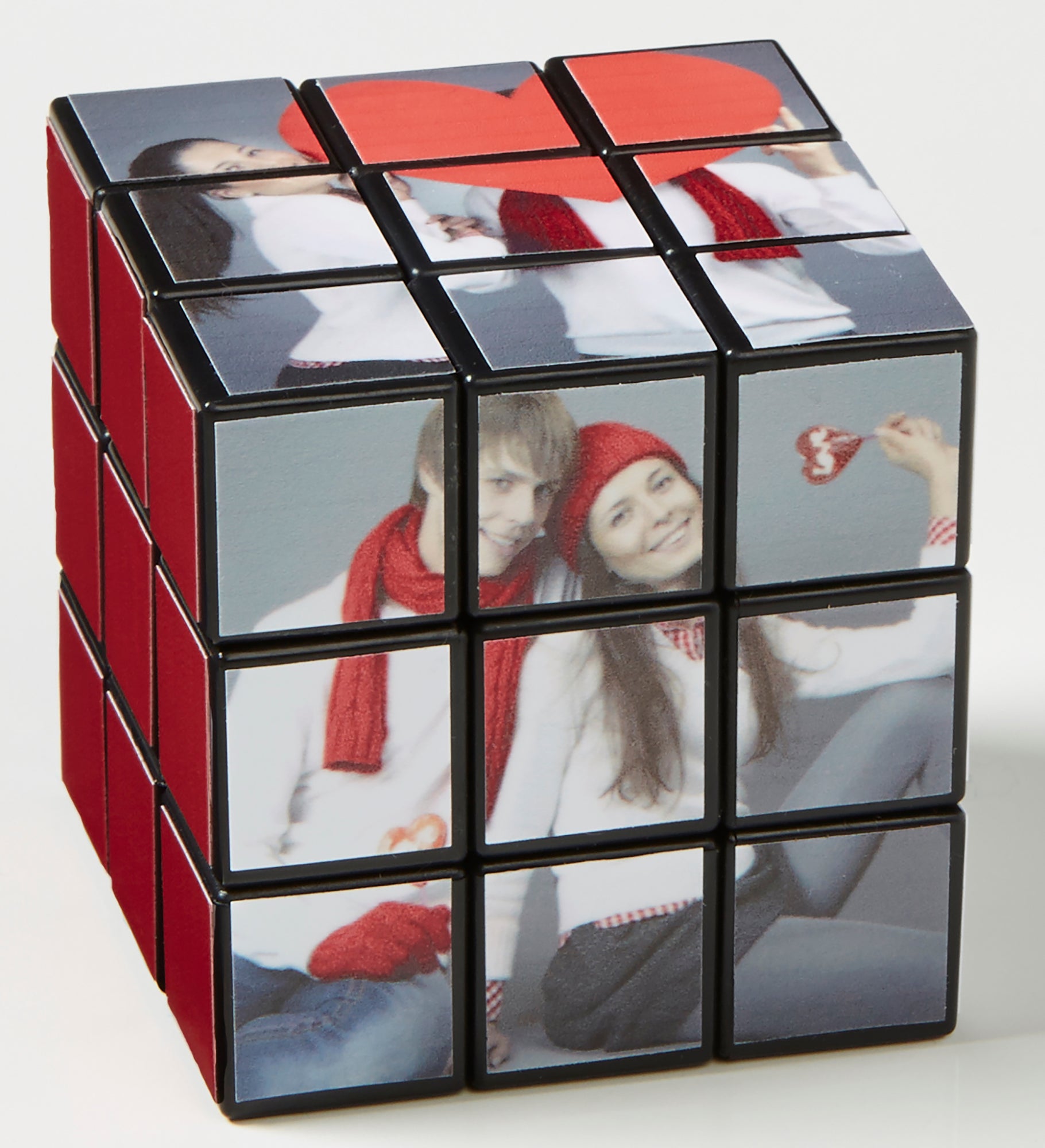 Cute Couple Personalized Photo Rubik's® Cube